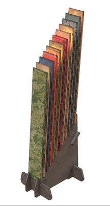 FINGERSLOT NARROW 6 IN 12 SLOT FOR LAMINATE DISPLAY-1